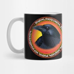 Crow Portrait Mug